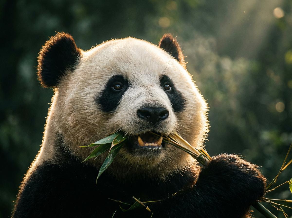 推特熊猫吃竹视频