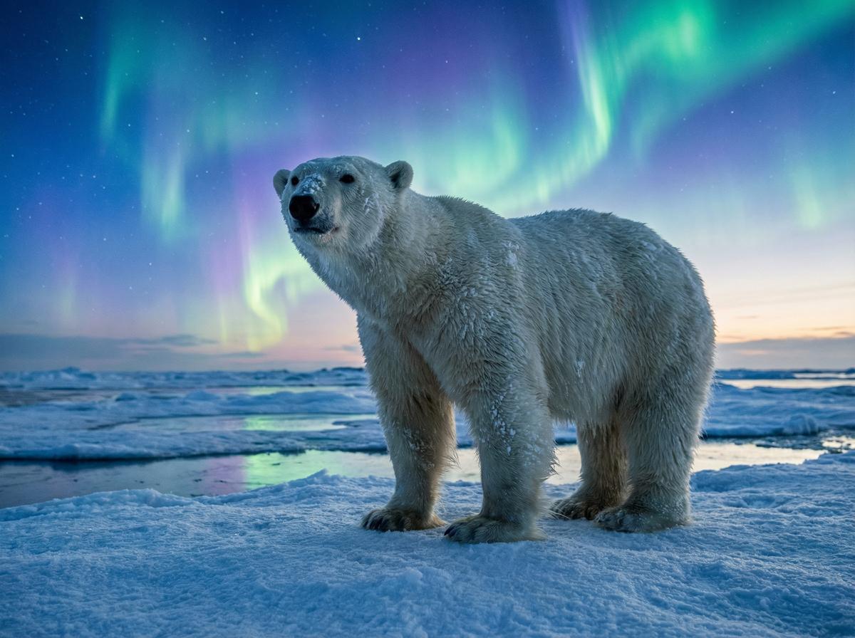 推特北极熊视频